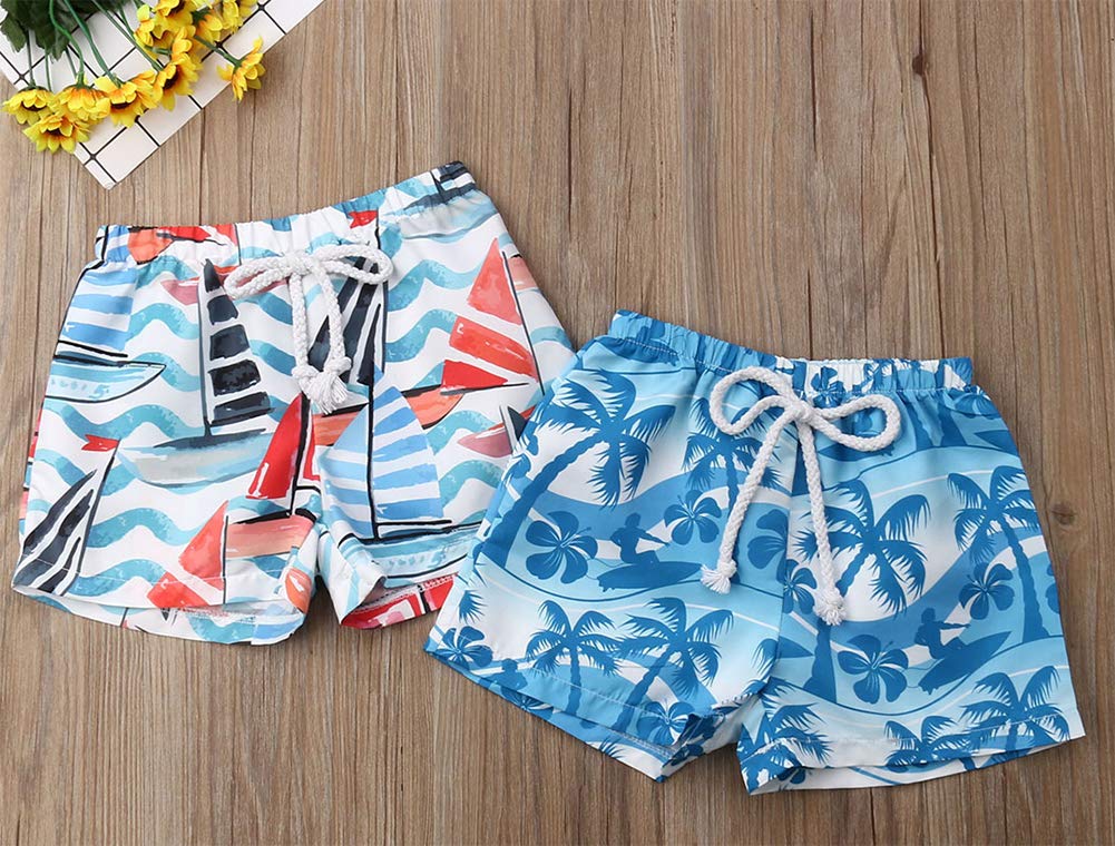 Styles I Love Baby Toddler Beach Season Design Swim Shorts Bathing Suit Beach Pool Swimwear Little Boy Swim Trunks