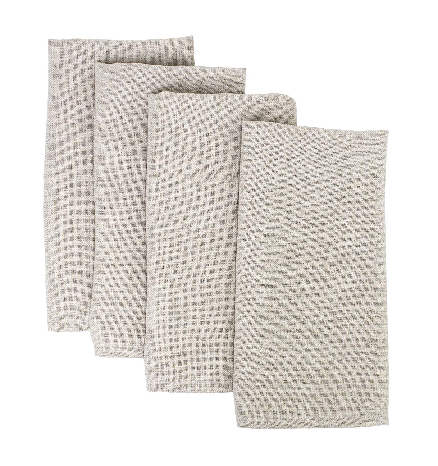Fennco Styles Classic Solid Tablecloth - Natural Table Cover for Everyday Use, Family Gathering, Wedding, Special Events and Home Décor