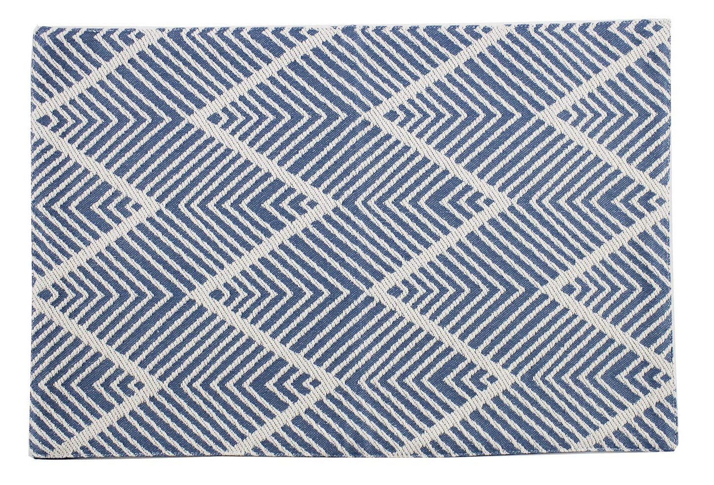 Fennco Styles Contemporary Chevron Tassel Cotton Blend 14 x 71 Inch Table Runner – Woven Table Runner for Indoor Party, Family Gathering, Beach House and Home Décor