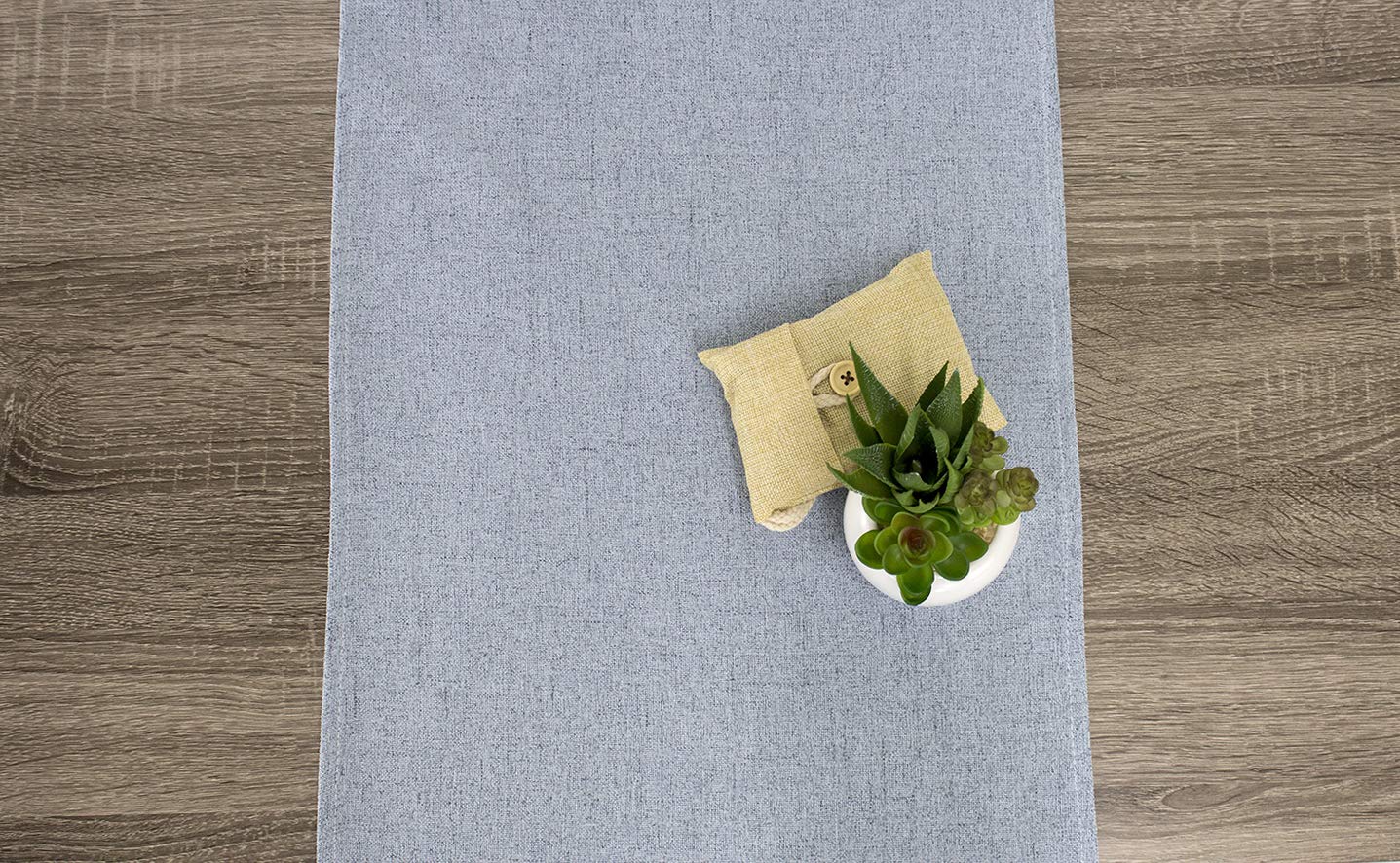 Fennco Styles Classic Solid Tablecloth - Natural Table Cover for Everyday Use, Family Gathering, Wedding, Special Events and Home Décor