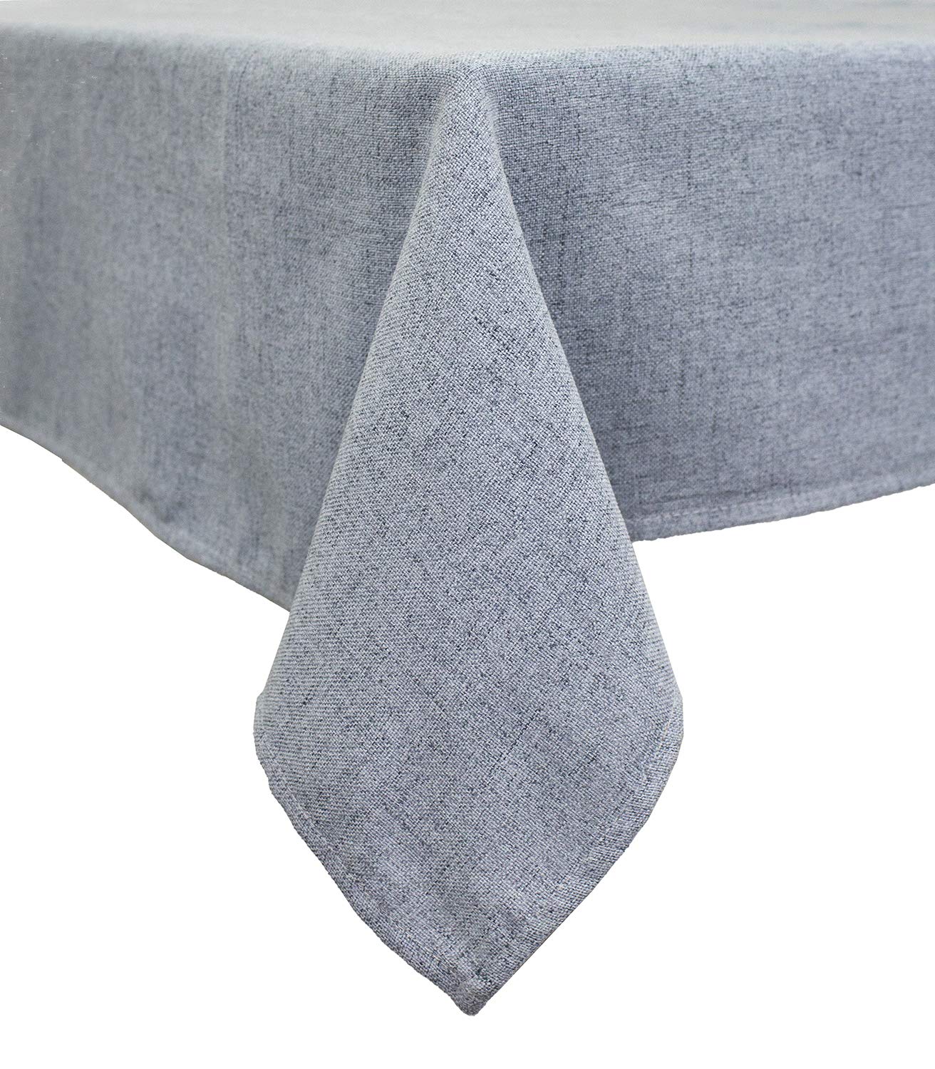 Fennco Styles Classic Solid Tablecloth - Natural Table Cover for Everyday Use, Family Gathering, Wedding, Special Events and Home Décor
