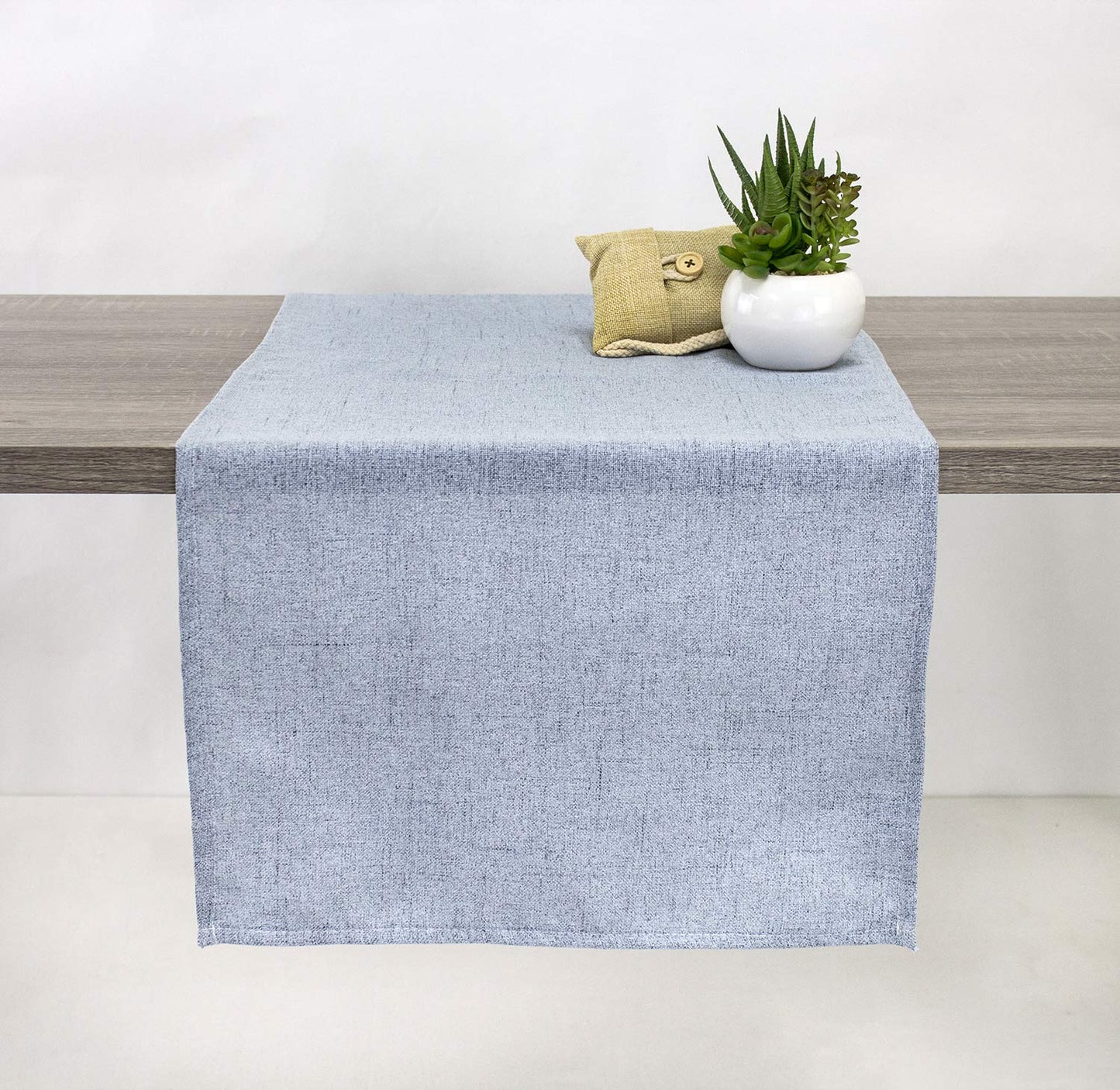Fennco Styles Classic Solid Tablecloth - Natural Table Cover for Everyday Use, Family Gathering, Wedding, Special Events and Home Décor