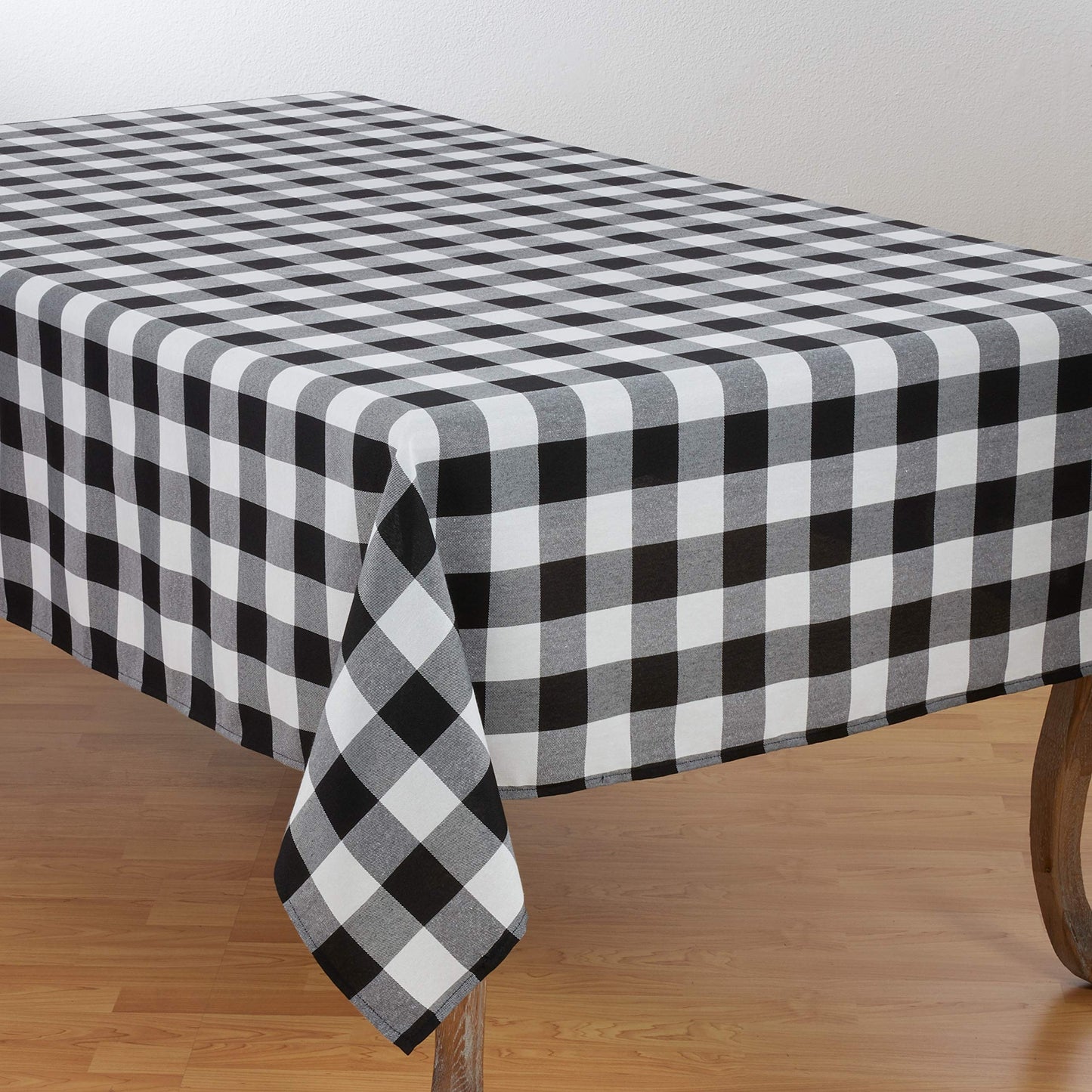 Fennco Styles Buffalo Plaid Collection Classic Checked Cotton Blend Table Linens, Varity Colors Table Cover for Banquets, Christmas, Special Events and Home Décor