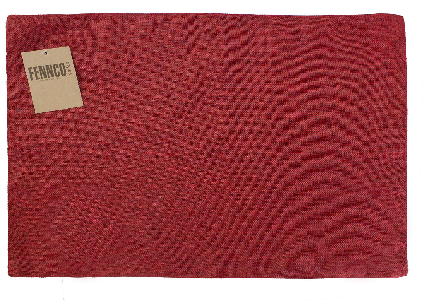 Fennco Styles Classic Solid Color Design Table Placemats