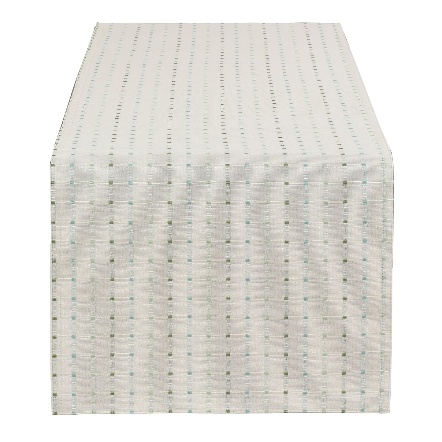 Fennco Styles Modern Stitched Line Table Runner - Stripe Table Cover for Home Décor, Dining Table, Banquet, Family Gathering and Special Occasion