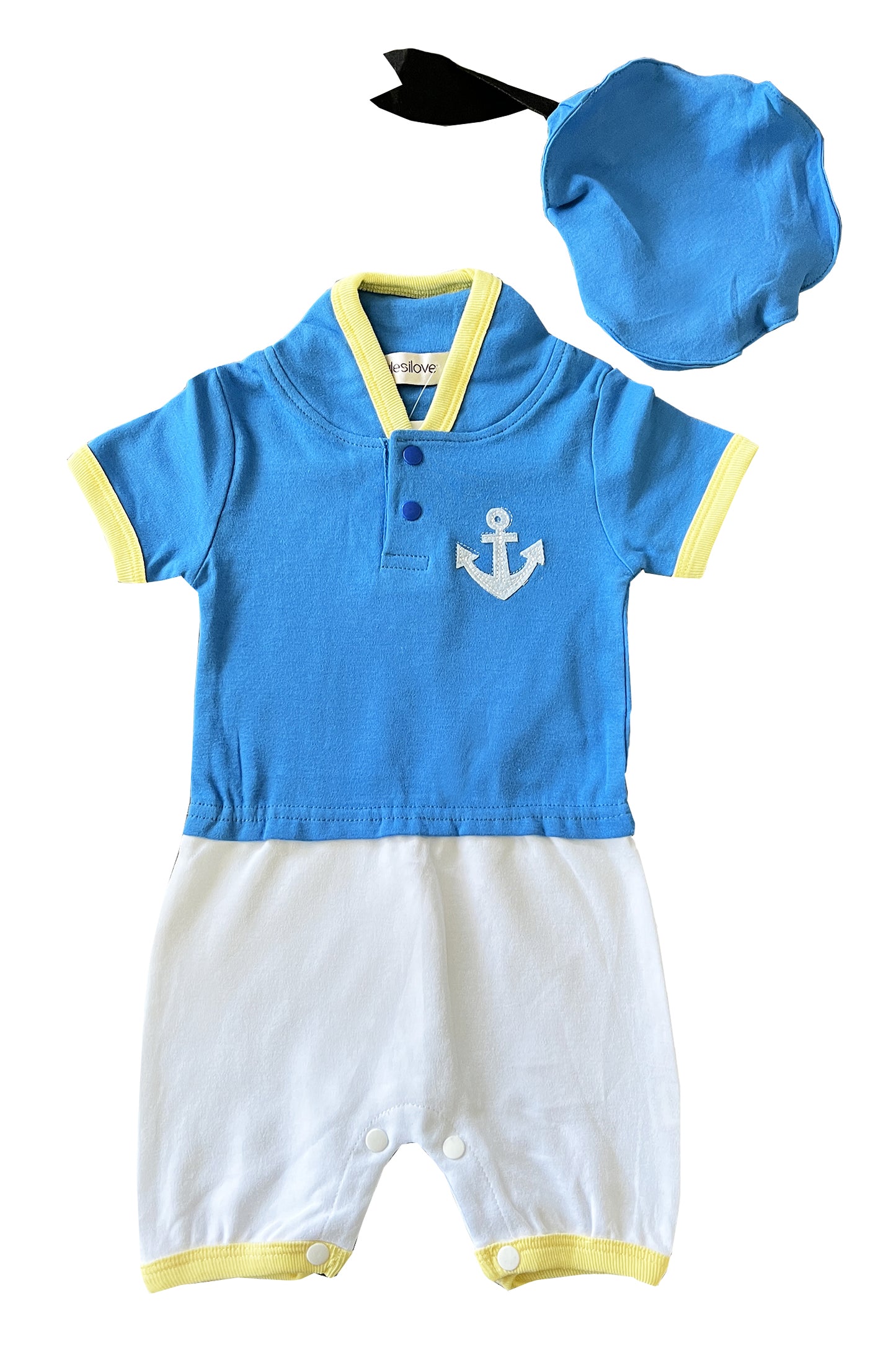 Donald Duck Baby Romper & Hat 2pcs Costume